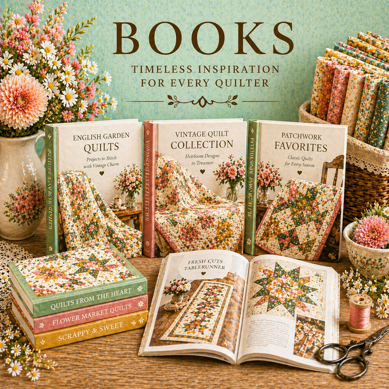 Quilting Books from Nuts and Bolts Fabric