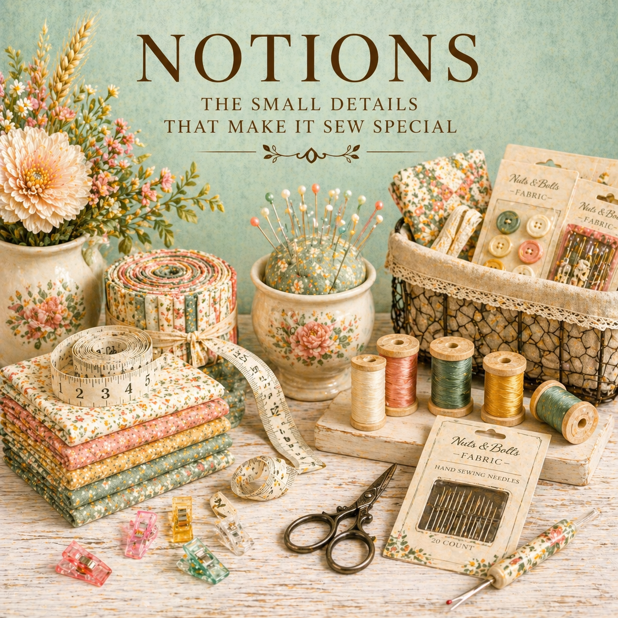 Notions from Nuts and Bolts Fabric