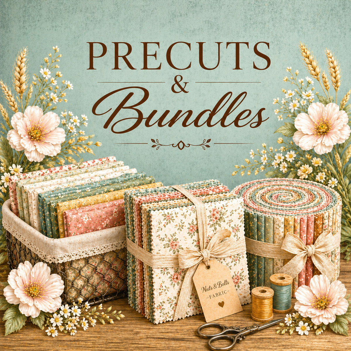 Shop Precuts & Bundles from Nuts and Bolts Fabric
