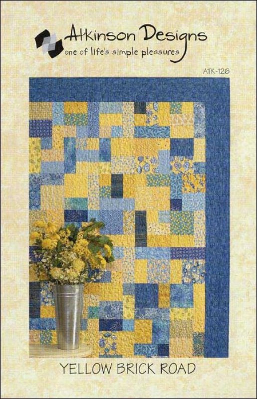 Yellow Brick Road Quilt Pattern by Atkinson Designs – ATK126