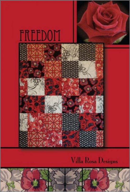 Freedom - Villa Rosa - 38 x 45 - FQ Friendly