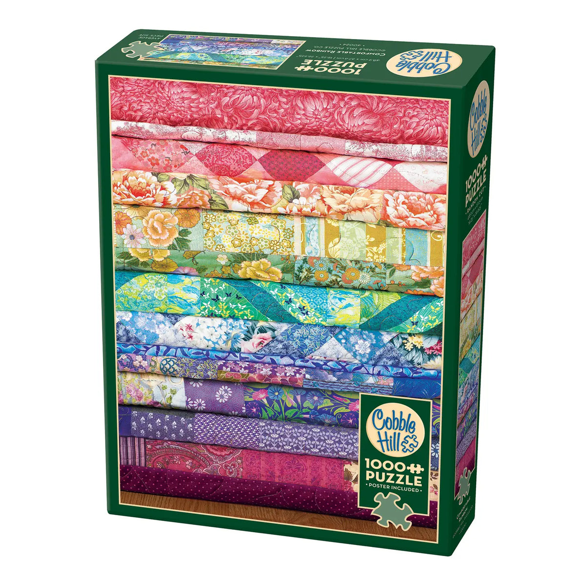 40. Cobble Hill Comfortable Rainbow 1000 Piece Jigsaw Puzzle