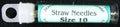 Foxglove Cottage - Straw Needles - Size 10 - Foxglove Cottage