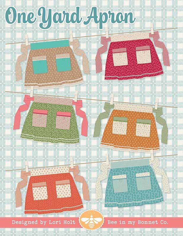 One Yard Apron Sewing Pattern by Lori Holt from Bee in My Bonnet Co. & It's Sew Emma