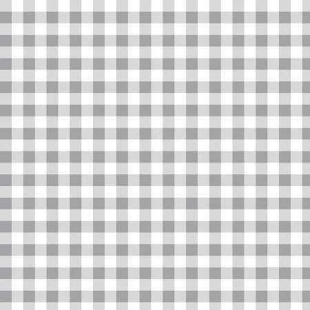 Benartex Holiday at Home Hometown Check Grey Fabric – Gray Plaid Print