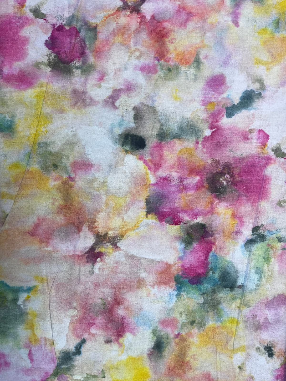 Watercolors Pink 108" Wide Backing Fabric – Pink from Michael Miller Fabrics