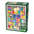Rainbow Cat Quilt 1000-Piece Puzzle by Cobble Hill