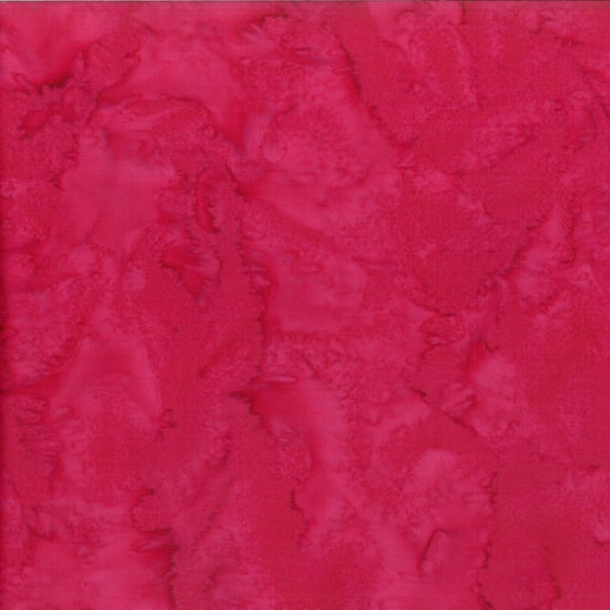 Hoffman 1895 Strawberry Daiquiri Bali Batik Fabric – Pink Batik Blender