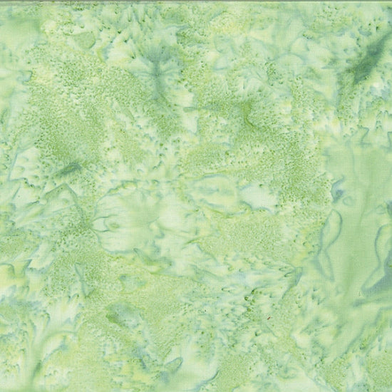 Hoffman Palette of the Season 1895 St Paddy Fabric – Green Batik Blender
