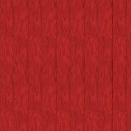 Wilmington Prints Country Cardinals Barn Wood Texture in Red Fabric – by Danielle Murray