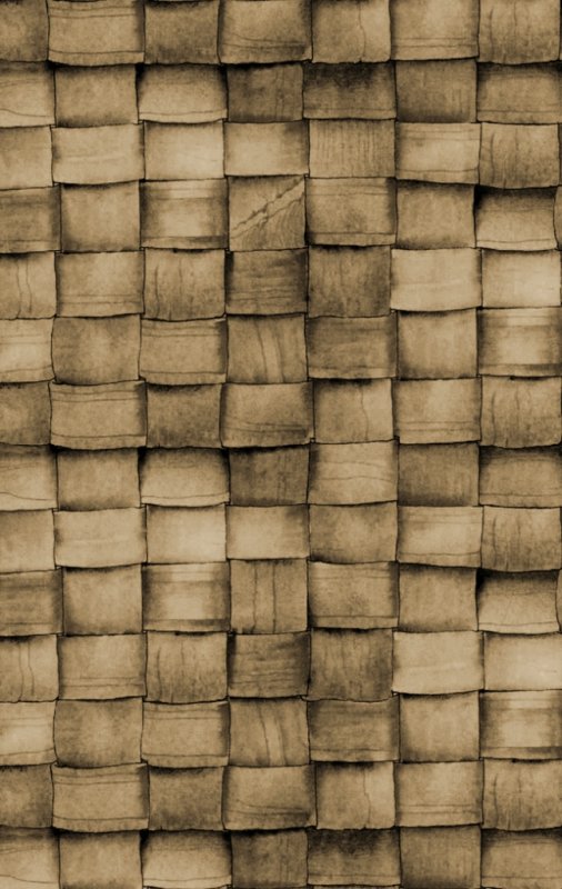 QT - McGreggor's Market-Basketweave/Brown - 22526-A
