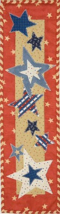 Catch A Falling Star by Julie Wurzer - Wall Hanging Pattern – 6"x22" for Patch Abilities