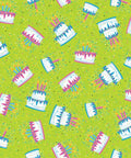 QT - Party On-Cakes/Green - 23545-H