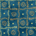 QT - Charmed-Pumpkin/BOO Plaid -DK Blue - 23885-B