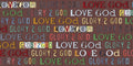 QT - Glory-Love God Text/Brown - 24665-A