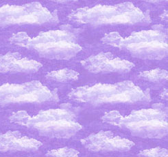 QT - Faith CLOUDS/LAVENDER - 26877-L