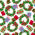 QT - Frosty Friends WREATHS & PRESENTS WHITE - 27683-Z