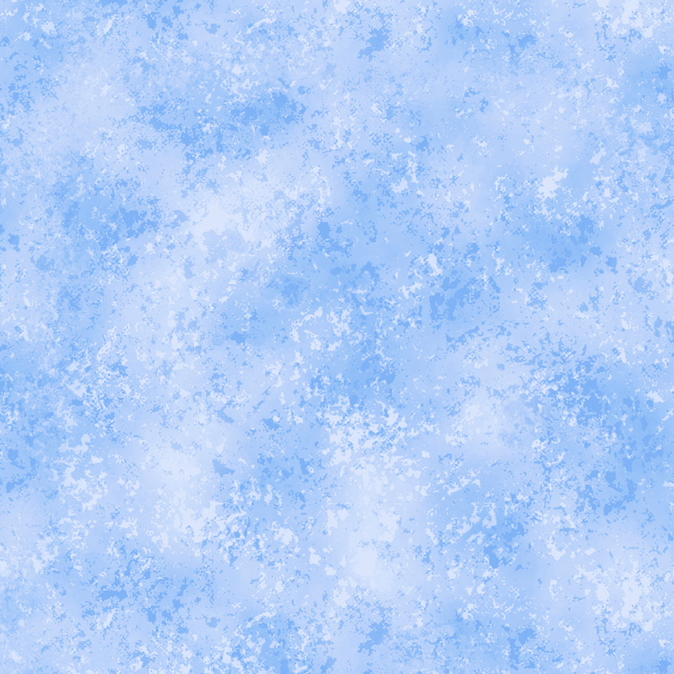 QT Fabrics Rapture Artic Blue Fabric – Blue Tonal Blender