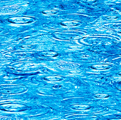 QT - Open Air - RAINDROPS ON WATER BLUE - 28106-B