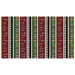 QT - Chip Shot GOLF DECORATIVE STRIPE/Maroon - 28479-M