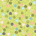 QT - Posh Hedgehogs-Tossed/Green - 27621-H