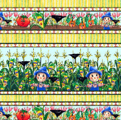 QT - Vegetable Medley VEGGIE STRIPE - 28707-X