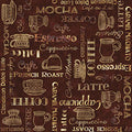 QT - BARISTA - COFFEE TEXT/Brown - 29456-A