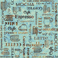 QT - BARISTA - COFFEE TEXT/Turquoise - 29456-Q