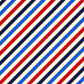 QT Fabrics Proud & True Diagonal Stripe in Multi Fabric – by QT Fabrics