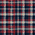 Wilmington Prints - Stars of Valor Plaid Allover in Navy Fabric – by Beth Grove