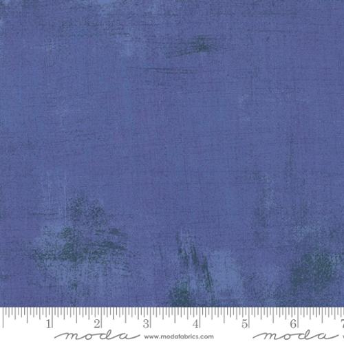 Moda Grunge Periwinkle Fabric – Blue Purple Blender by BasicGrey