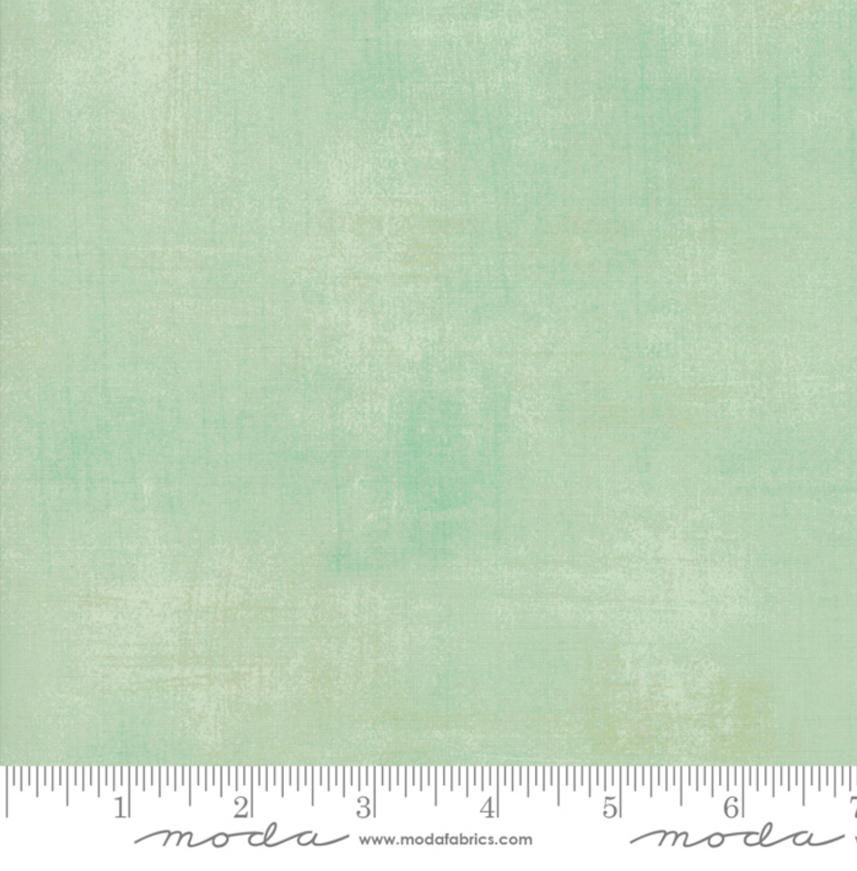 Moda Grunge Basics Feldspar Fabric – Light Green Blender by BasicGrey