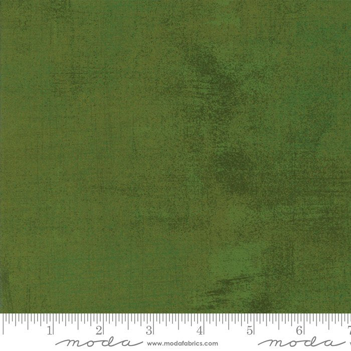 Moda Grunge Olive Branch Fabric – Light Green Blender by BasicGrey