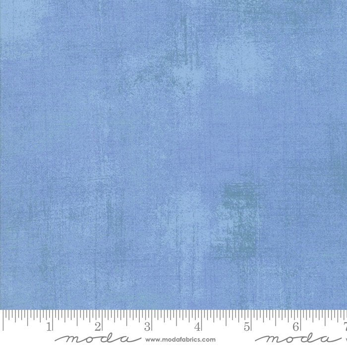 Moda Grunge Basics Powder Blue Fabric – Light Blue Blender by BasicGrey