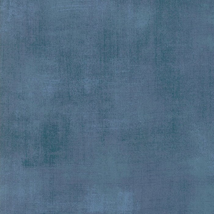 Moda Grunge Harbor Fabric – Blue Blender by BasicGrey