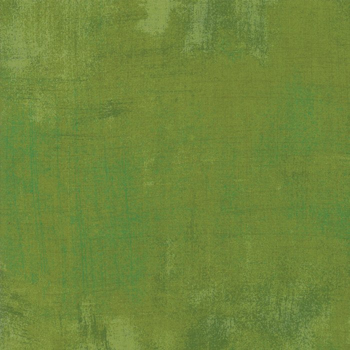 Moda Grunge Zesty Apple Fabric – Light Green Blender by BasicGrey