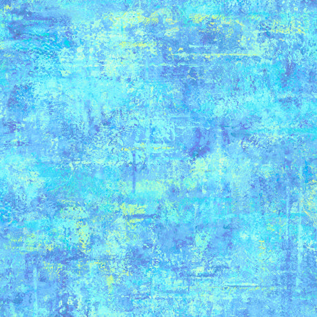 QT Fabrics Vibe 45" Blue Fabric – Blue Mottled Blender