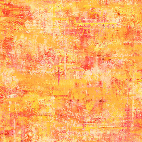 QT Fabrics Vibe 45" Sherbet Fabric – Orange Mottled Blender