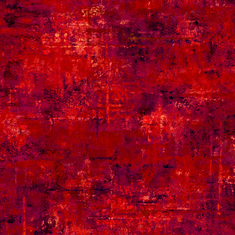 QT Fabrics Vibe 45" Brick Fabric – Red Mottled Blender