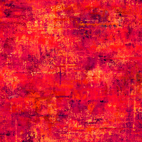QT Fabrics Vibe 45" Red Fabric – Red Mottled Blender