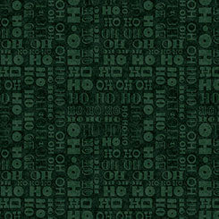 QT - SANTA'S WORKSHOP - HOHOHO TONAL BLENDER/Evergreen - 31078-F