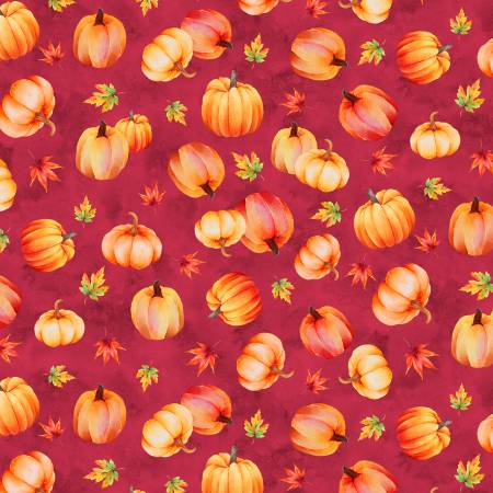 Wilmington - Autumn Light - Pumpkin Toss/Plum - 32106-378