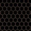 Elizabeth's Studio - Farm Animals-Chicken Wire/Black/Copper - 355Black