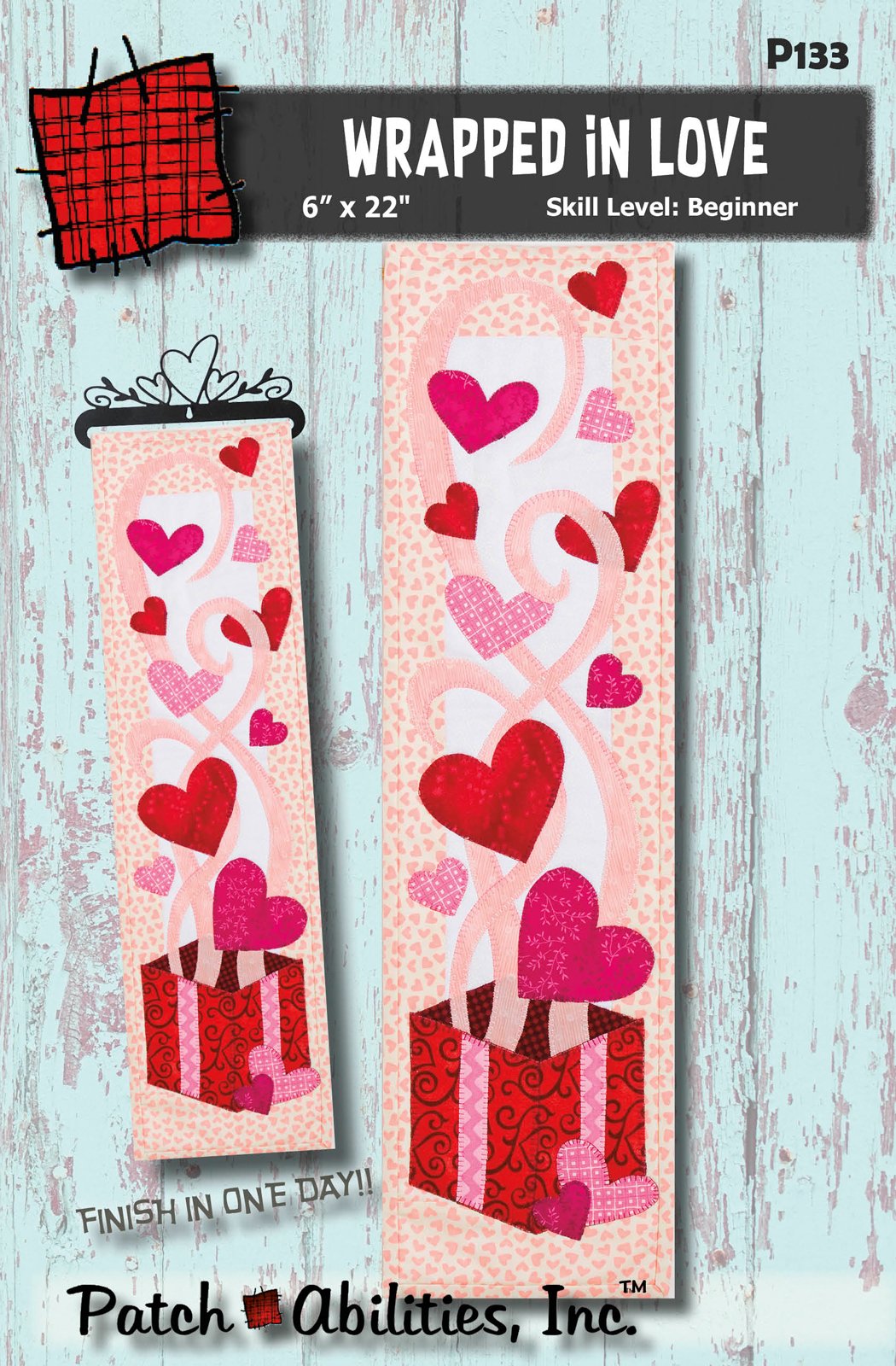 Wrapped in Love Wall Hanging Pattern by Patch Abilities