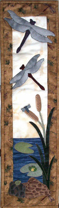 Pond Critters by Julie Wurzer - Wall Hanging Pattern – 6"x21" for Patch Abilities