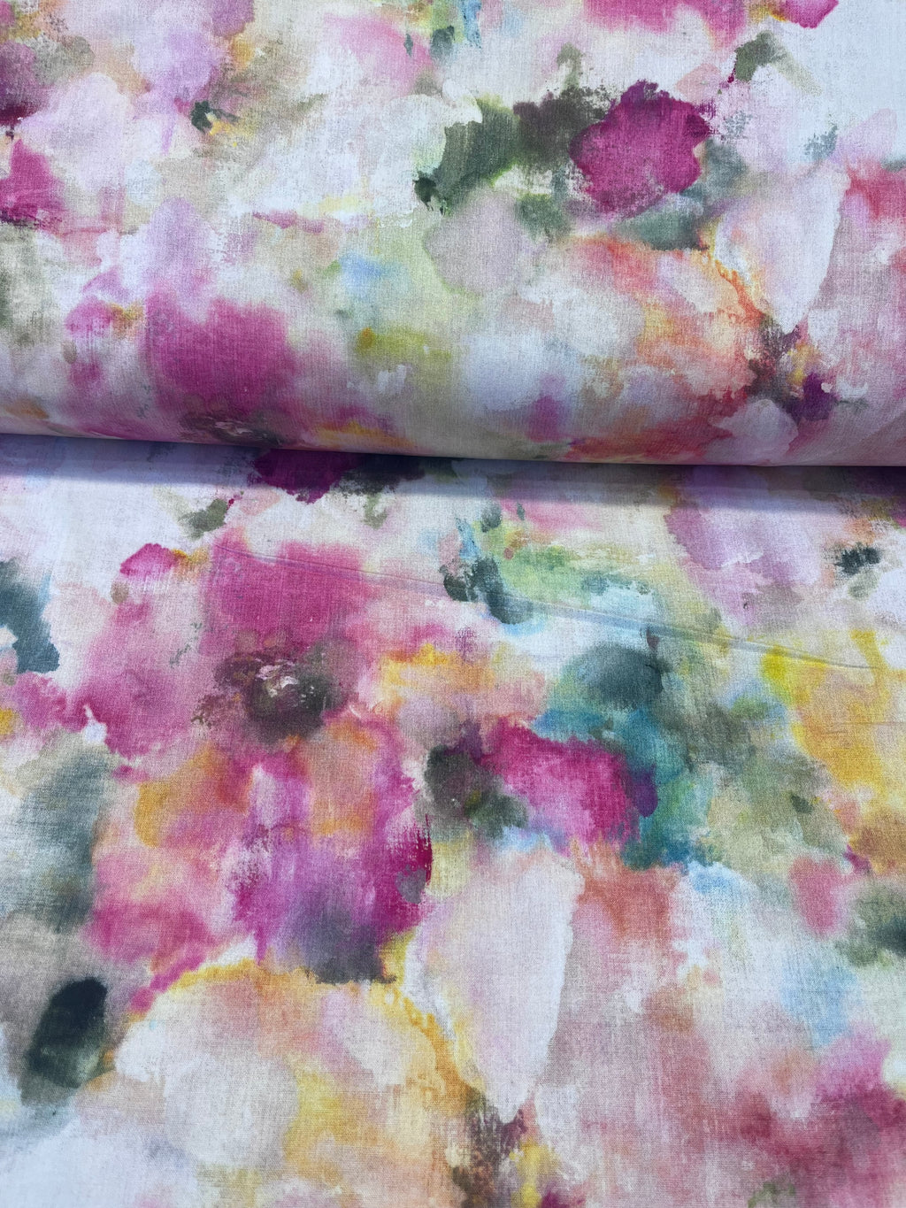 Watercolors Pink 108" Wide Backing Fabric – Pink from Michael Miller Fabrics