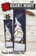 Silent Night by Julie Wurzer - Wall Hanging Pattern – 6"x21" for Patch Abilities