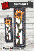 Sunflower by Julie Wurzer - Wall Hanging Pattern – 6"x19" for Patch Abilities