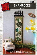 Shamrocks by Julie Wurzer - Wall Hanging Pattern – 6"x21" for Patch Abilities