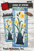 Signs of Spring by Julie Wurzer - Door Banner Pattern – 12"x32" for Patch Abilities